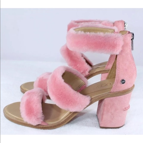 pink ugg heels